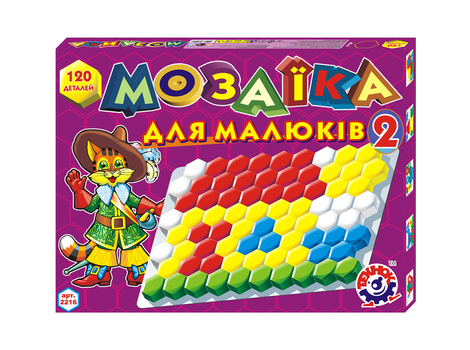 Іграшка "Мозаїка для малюків 2 Технок" 2216 /10 шт (шт.)