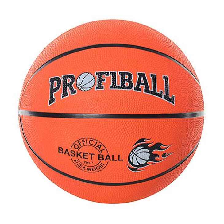 М'яч баскетбольний VA-0001 (50шт) розмір 7, гума, 8 панелей, малюнок-друк, 500-540г, мікс видів, у к (шт.)