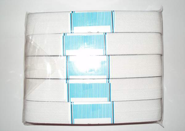 Гумка швейна ширина 3см 5м (Біла) (5шт/уп.) арт.585 (шт.)