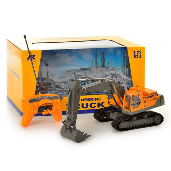 Екскаватор QY 2301 (6шт) р/у, 1:28, 38см, на бат-ці, в кор-ці, 46-25-22см (шт.)