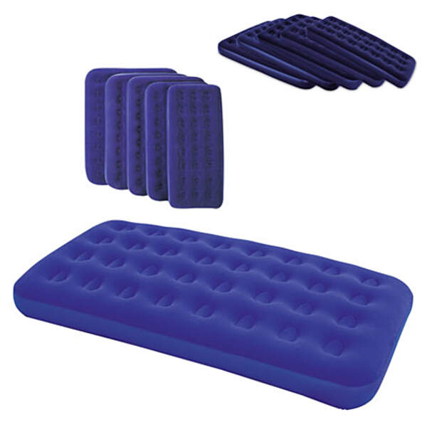 BW Велюр матрац 67001 (6шт) синий, 188-99-22см (шт.)