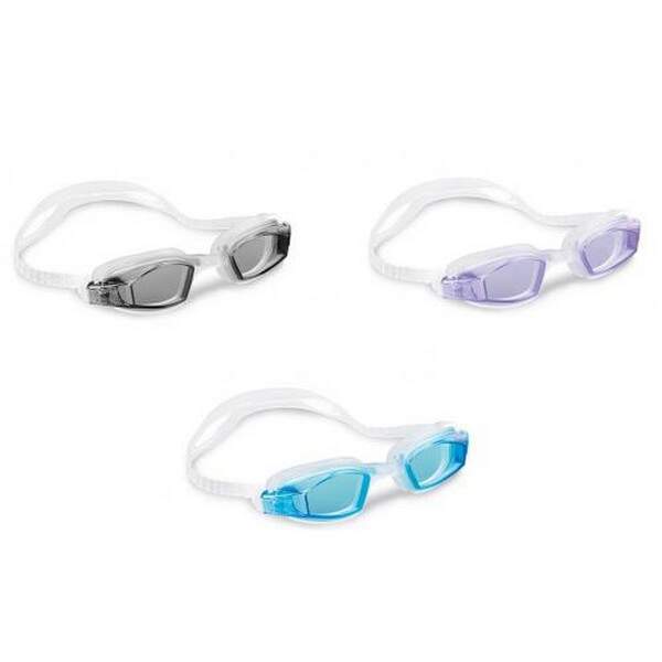 Окуляри для плавання 55682  від 8 років 3кол. /12/ (шт.)