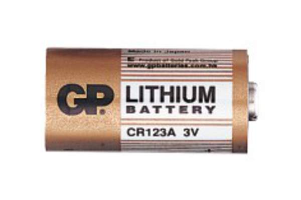 Батарейка GP Lithium  FOTO 3.0V, CR123A-U1 (шт.)