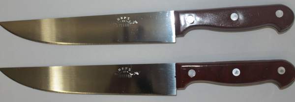 Ніж коричнева ручка "7" (К-22) (шт.)