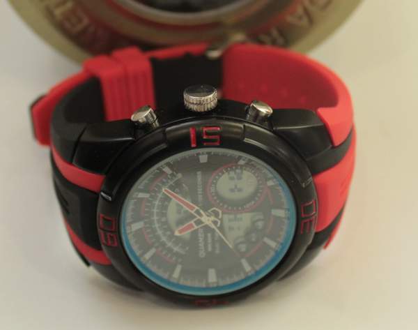 ГОДИННИК НАРУЧНИЙ ЧОЛОВІЧИЙ У КОЛБІ (шт.)