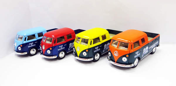 Модель автобус 5" KT5396W Volkswagen Bus Delivery метал.инерц.откр.дв.4цв.кор.16*7*8 /96/ (шт.)