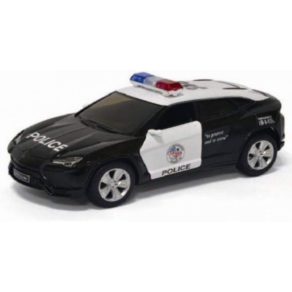 Модель джип LAMBORGHINI URUS 5'' KT5368WP Police метал.інерц.відкр.дв.кор./96/ (шт.)
