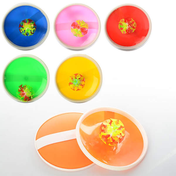 Пастка M 2872 (120шт) 2шт, 15см, м'яч на присосках, 4,5см, 6 кольорів, в кульку, 15-15-5см (шт.)