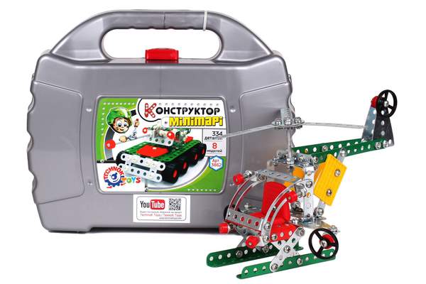 Конструктор металевий "Мілітарі Технок" 3862 (шт.)