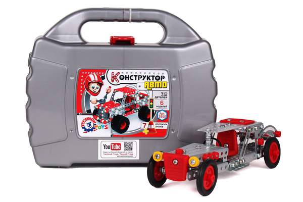 Конструктор металевий "Авто Технок" 3855 (шт.)