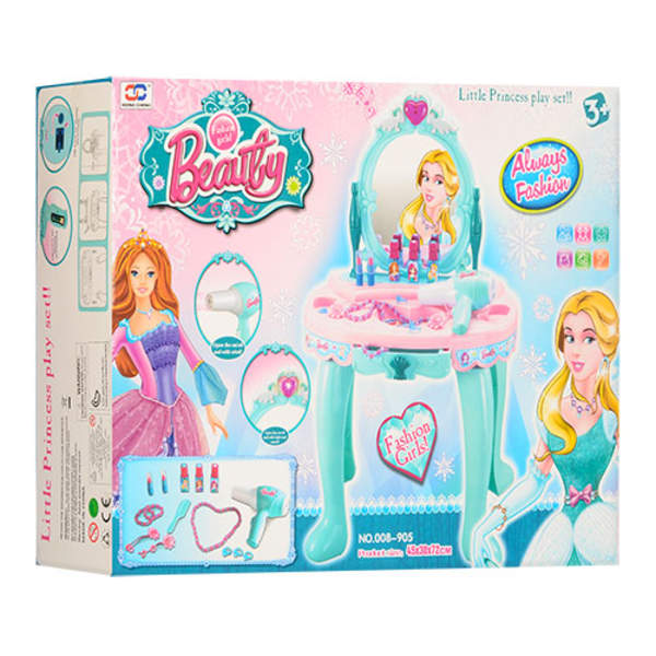 Трюмо 008-905 (6шт) 72-30-45см, муз,св,фен, аксесуари, на бат-ці, в кор-ці, 51-38-14см (шт.)