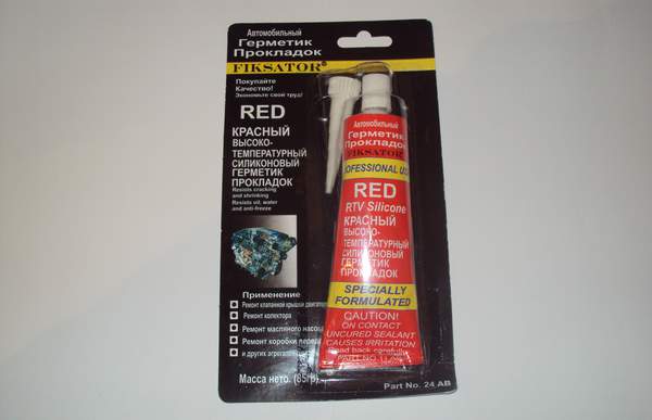 FIKSATOR RED Герметик (Фіксатор) 85гр арт.134 (шт.)