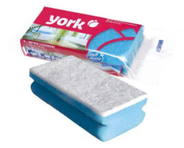 Губка для посуду 2-ох слойна 1шт (Польща) (шт.)