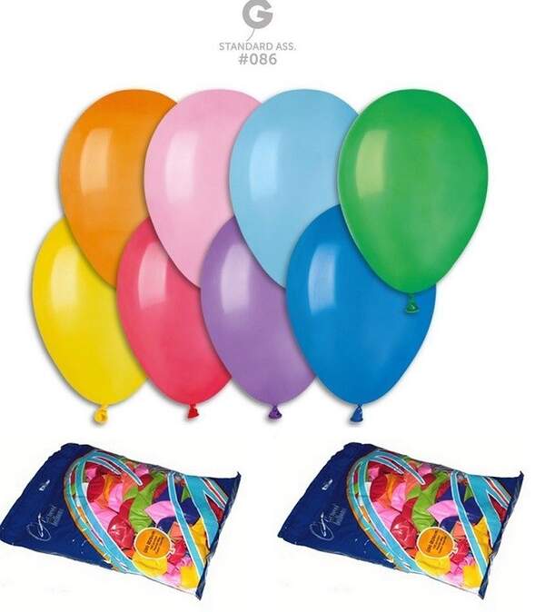 Куля латексна Gemar A80 - мікс 8' (00398) (шт.)