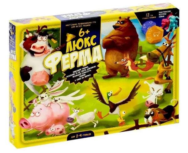 Гра велика наст. "Ферма ЛЮКС" укр (5) G-FL-01-02 (шт.)