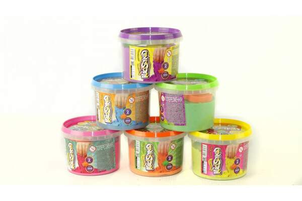 Набір креативної творчості "Кінетичний пісок "KidSand" банка 400г (36) KS-01-06 (шт.)