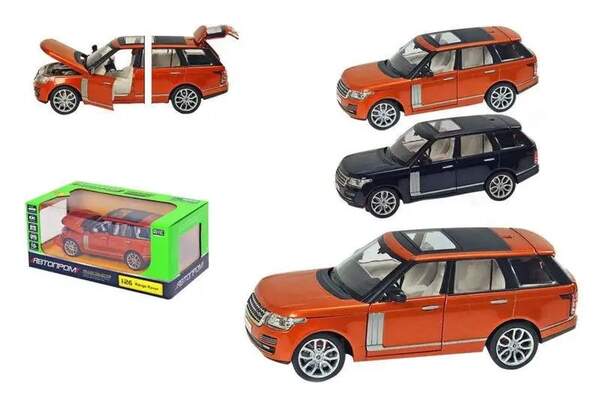 Машина мет. АВТОПРОМ арт. 68263A (12шт/2) М1:26 Range Rover,бат,свет,зв,отк.дв,кап,баг,короб.  24*10 (шт.)