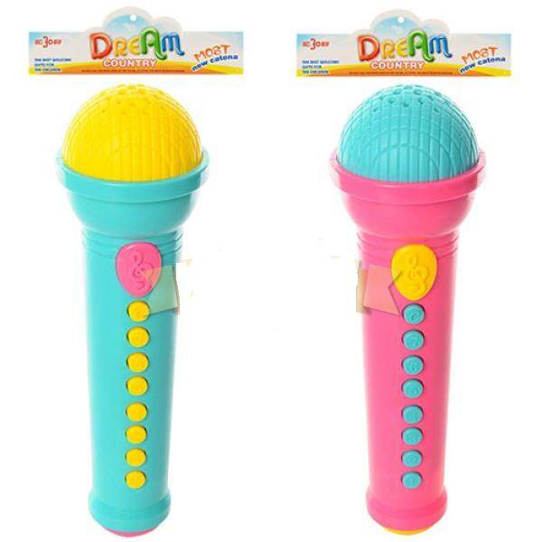 Мікрофон 105C (240шт) 19,5 см, муз, 2 кольори, на бат-ці, у кульку, 15.5-27-6см (шт.)