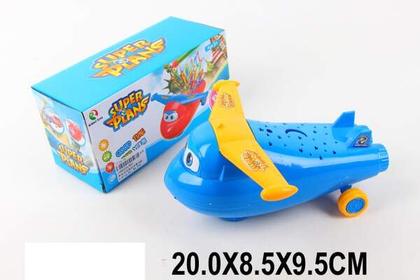 Муз. літак 887 (1588430) (96шт/2) СУПЕР КРИЛА, батар., муз., світло, в коробці 22*7*7,5 см (шт.)