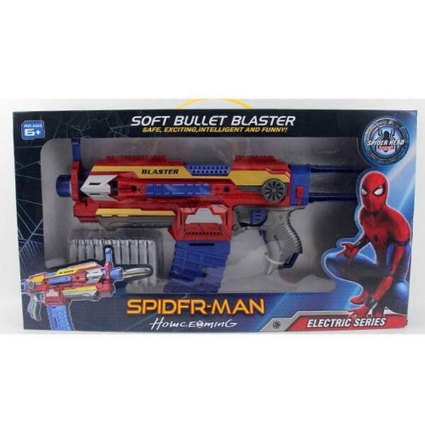 Автомат SB408 (12шт) СП, 53см, м'які кулі 10шт, на бат-ці, в кор-ці, 59-33-9см (шт.)