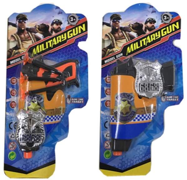 Полицейский набор 301-5/7 (480шт/2) 2 вида, на планш 16,5*4,5*31,5см (шт.)