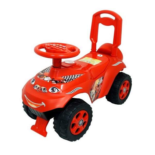 Іграшка дитяча для катання "Машинка" музична 0142/05UA червоний (шт.)