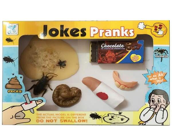 Набір приколів XXB-716B (300шт) "Розведи друга", у пакеті 12 * 12см (шт.)