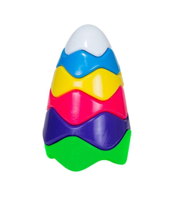 Іграшка дитяча "Піраміда Хвиля 3" арт. 1806 Бамсік (шт.)