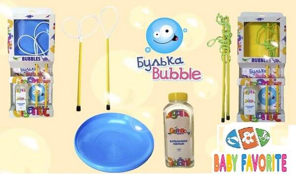 Іграшка дитяча "Бульбашки мильні" Gigantic BUBBLE 300 мл. (шт.)