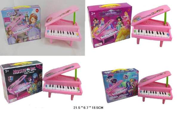 Орган DN818-SF/PN/MH/PO(60шт/2)Disney,4 види,батар,звук,в кор.21,5*6,7*18,5см (шт.)