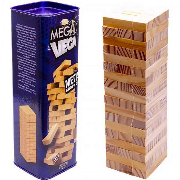 Розвиваюча настільна гра "MEGA VEGA" укр. (6) G-MV-01U (шт.)