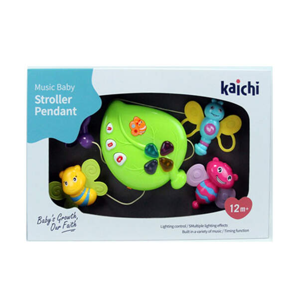 Карусель K999-111B (12шт) на ліжечко, 19см, підвіски, 4шт, муз, світло, на бат-ці, в кор-ці, 41-28-7 (шт.)