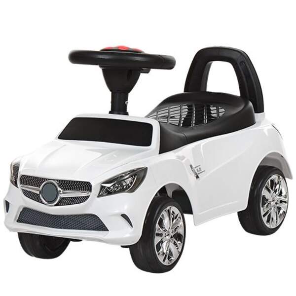 Каталка-толокар M 3147C-1 (1шт) муз,звук,світло,багаж.під сидін,колесаEVA,на бат,63,5-37-29см,білий (шт.)