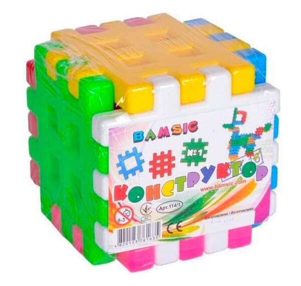 Набір дитячий "Конструктор пазли №1"114/1 Бамсик (шт.)