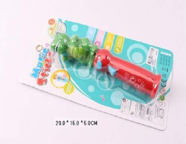 Муз.іграшка "Динозавр" 999-2A(180шт/2) на планшетці 29*15*5см (шт.)