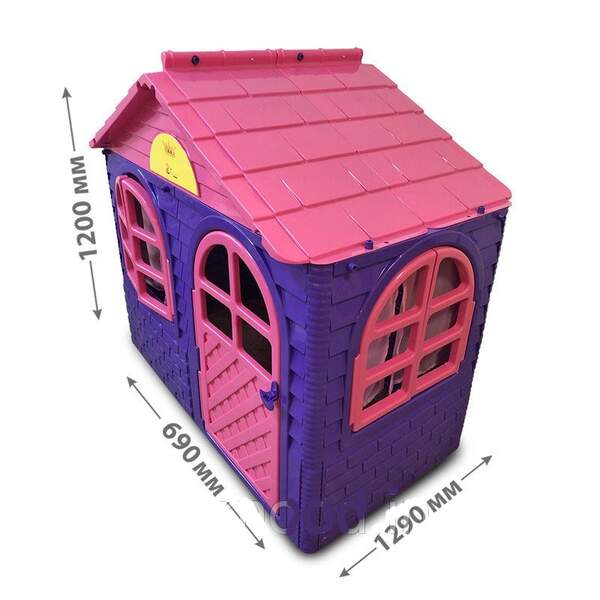 DOLONI "Будинок з шторками" (690 мм*1290 мм*1200мм) артикул 02550/10 (шт.)