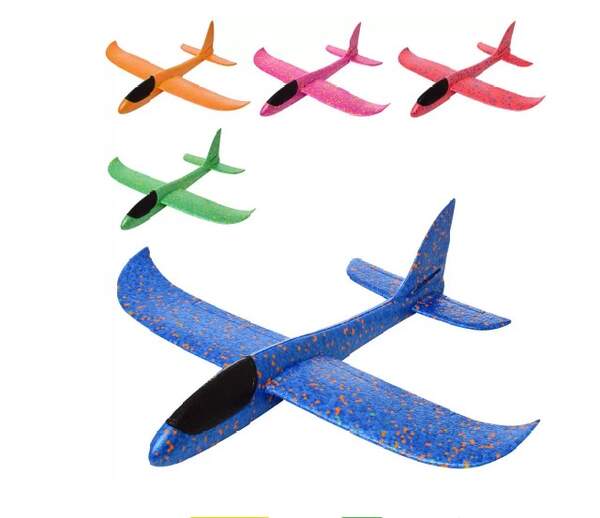 Іграшка №А-26 (№А-01) пінопластовий літак великий 4кол 48см (100) (шт.)
