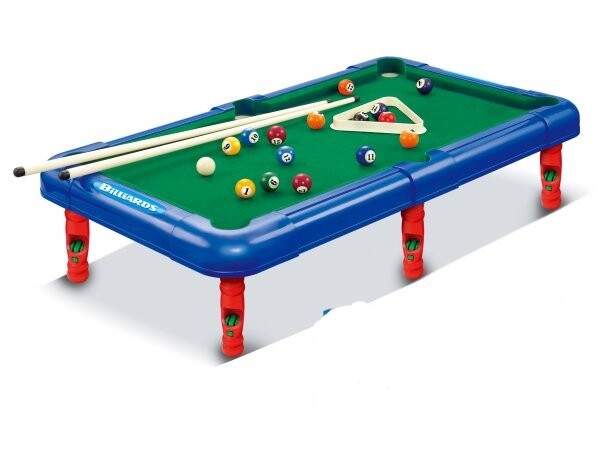 Більярд 628-05A (8шт) на ніжках, 65-37-17см, кульки, кий 2шт, у кор-ці, 76-37,5-4,5см (шт.)