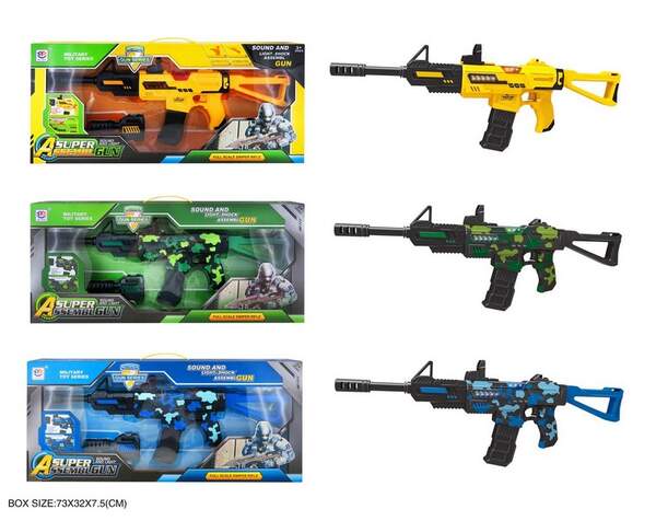 Автомат 933/933B/933C магнітний,батар.муз.світл.3кол.кор.73*7,5*32 /12/ (шт.)