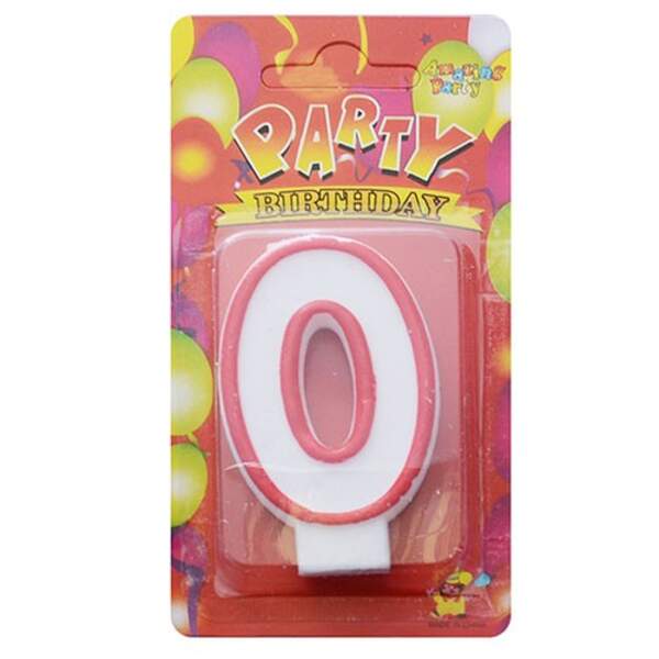 Свічки-цифри для торта 7см R83743 (600шт) (шт.)