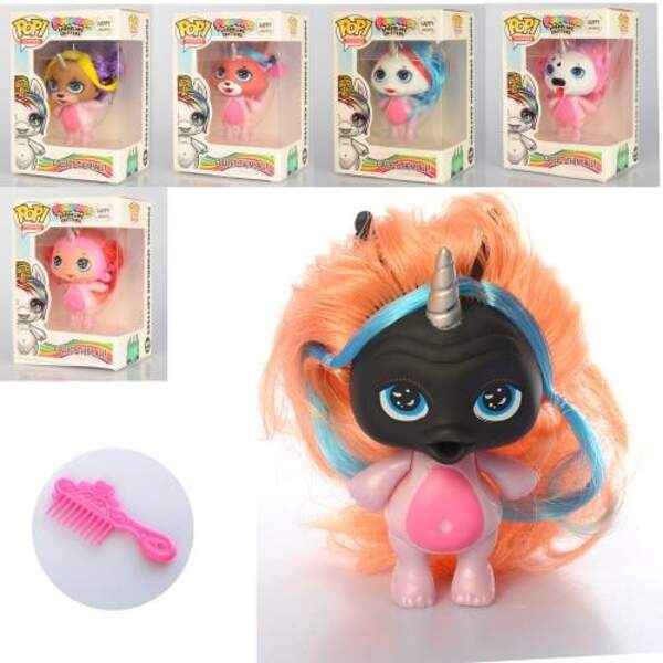 Лялька BB021B (96шт) Poo, 9,5см, гребінець, мікс видів, в кор-ці, 11-14,5-8см (шт.)