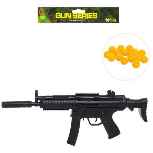 Автомат M593-2 (48шт) на пульках, 57см, в кульке, 21-49-4см (шт.)