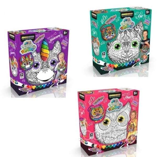 Креативна творчість "My Color Pet-Bag" сумочка укр (6) CPB-01-01U,02U,03U (шт.)