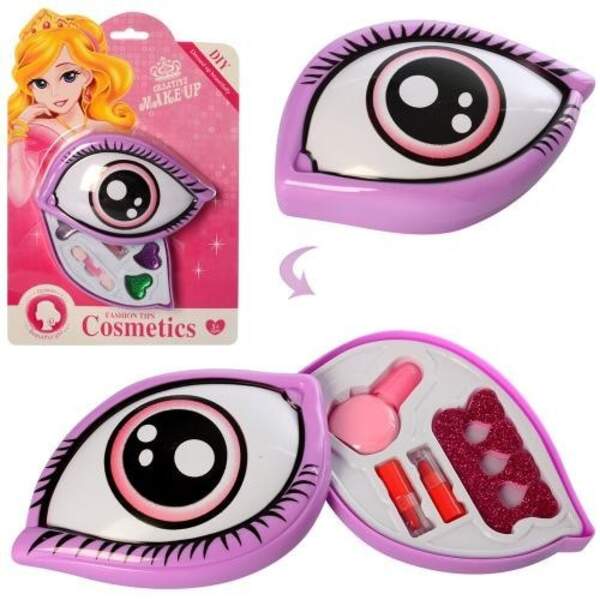 Косметика 524E-3-4 (90шт) помада, 2 види (тіні / набір д / манікюру), в слюді, 20-30-4см (шт.)