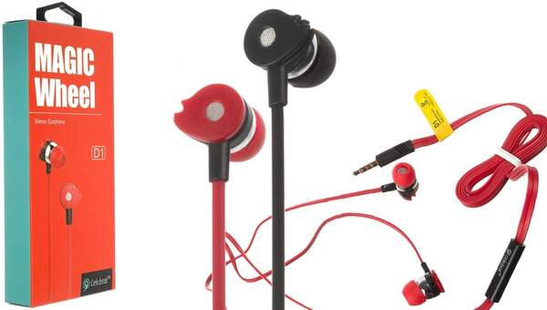 Навушники MDR D1 CELEBRAT червоні/чорні(200) 7096 (шт.)