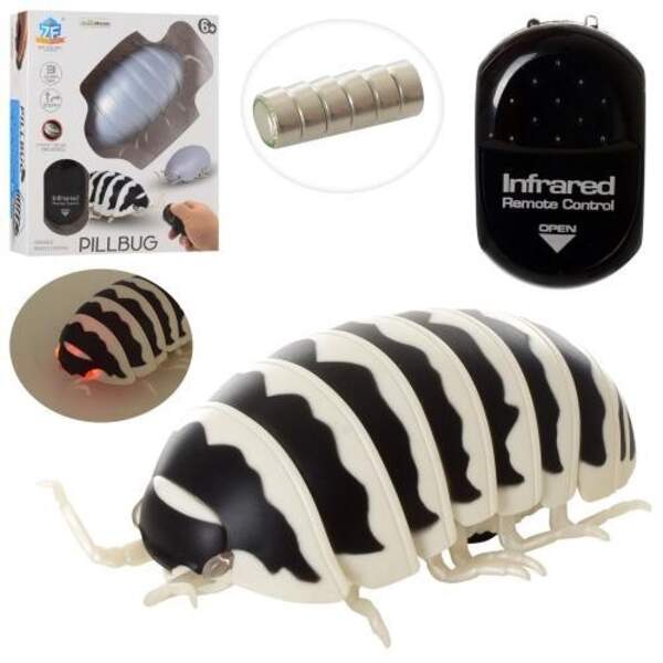 Комаха 9920AB (36шт) р/к, 12см, світло, ходить, 2види, бат-таб, кор, 16,5-18,5-5,5см (шт.)