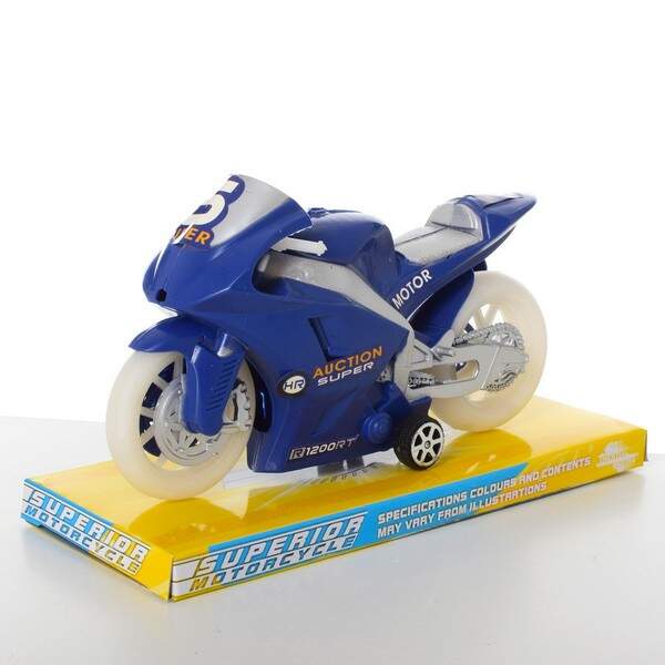 Мотоцикл XY539P (192шт) інер-й, 18,5см, у слюді, 20,5-8-11,5см (шт.)