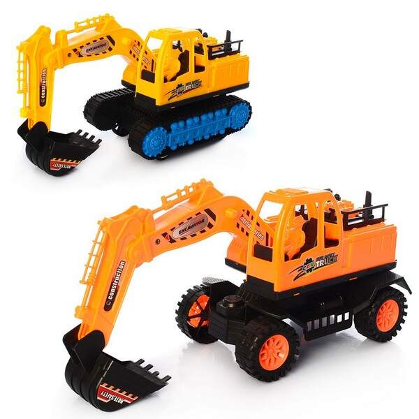 Екскаватор 998-20-21 (36шт) інер-й, 30см, рухомий. деталі, 2 види, в кульку, 30-15-12см (шт.)