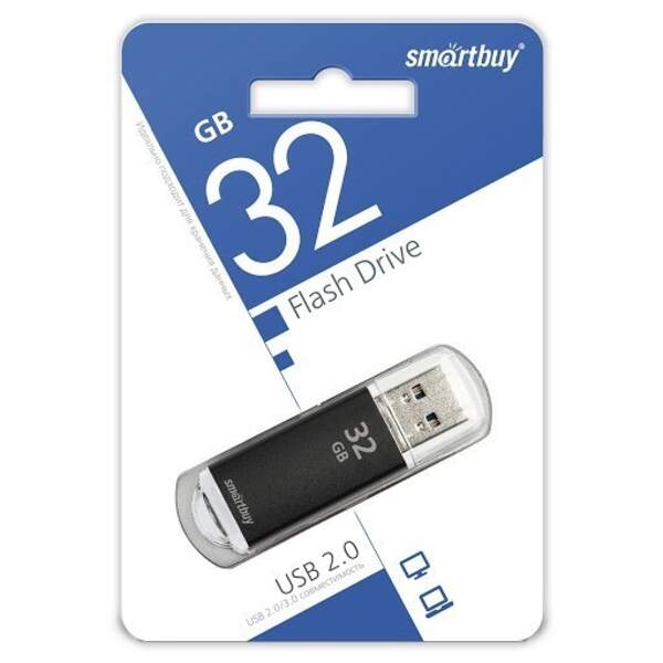 Карта пам*яті Smartbuy 32 GB V-CUT-B USB 2,0 (шт.)