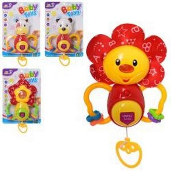 Підвіска на коляску 818-1-5-6-2 (48шт) 17,5см, заводна, 4види, на листі, 18-25-5,5см (шт.)